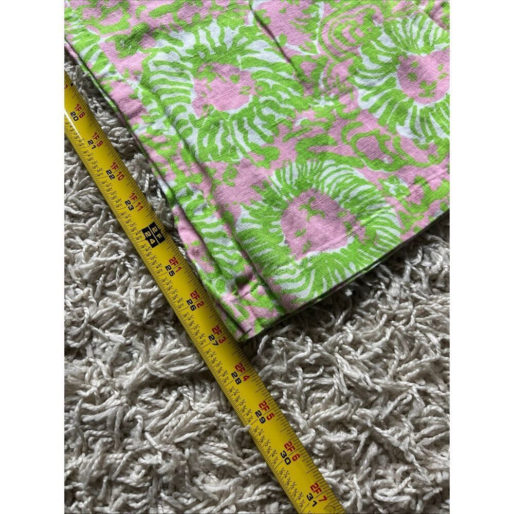 Lilly Pulitzer The Beach Pant Cabana Pink SunnySide Lions Small - Picture 7 of 12